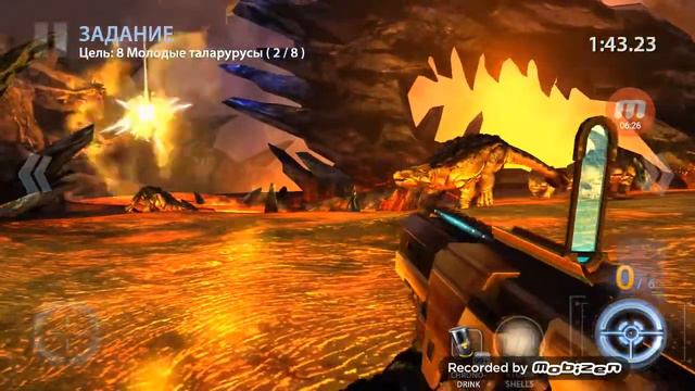 Проходим 9 регион в игре Dino Hunter смотреть онлайн