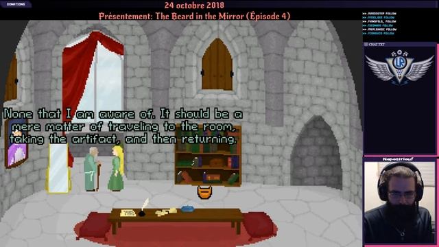 24/10/2018: The Beard in the Mirror: Un individu cherche un sens à sa vie Épisode 4 смотреть онлайн