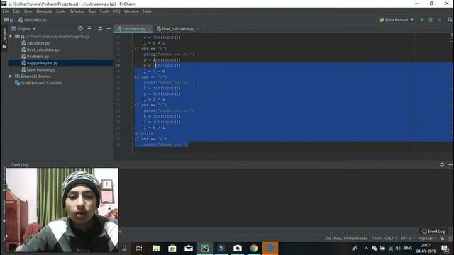 python 15 making calculator part #2 смотреть онлайн