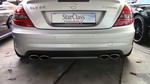 Mercedes SLK 55 AMG Details ! смотреть онлайн