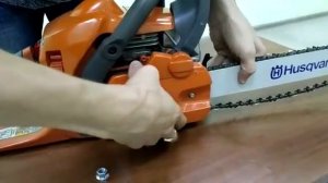 Как поменять цепь на бензопиле? Замена цепи на бензопиле.