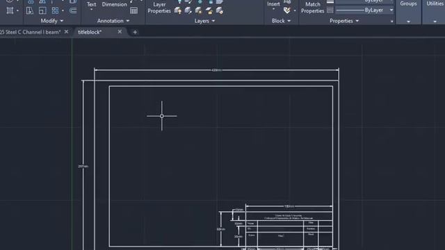 AutoCAD Frame A3 Size смотреть онлайн