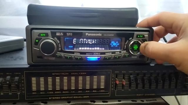 проверка автомагнитолы Panasonic Cq-c5403w