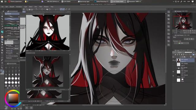 Делаем портерные скетчики - Ночной порисуль смотреть онлайн