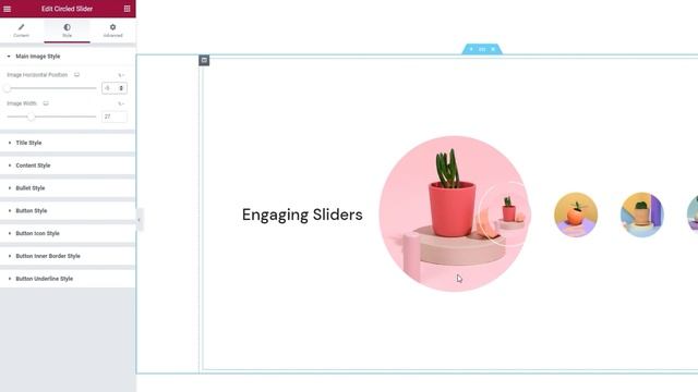 Create a Circled Slider Using Elementor Addons in WordPress смотреть онлайн