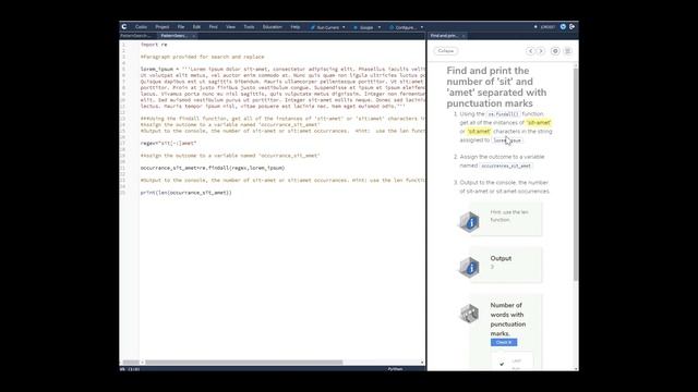 Project 4 Draft Regular Expressions Pattern Search смотреть онлайн