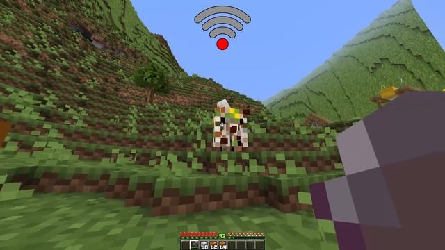 bee with different Wi-Fi in Minecraft смотреть онлайн