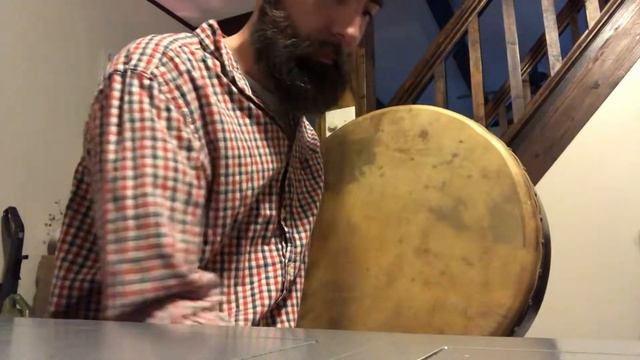 18” Malachy Kearns tunable bodhrán sound test смотреть онлайн