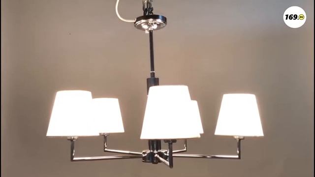 Потолочная люстра F Promo Milo 2616 5P ✓ купить со склада в Москве и МО ? mebel169.ru смотреть онлайн