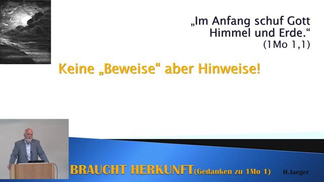 Bibeltage mit Hartmut Jaeger (1): Wie alles anfing – Zukunft braucht Herkunft (1 Mose 1,1) смотреть онлайн