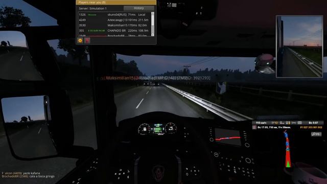 #ETS2 MP. чуть не влупились смотреть онлайн