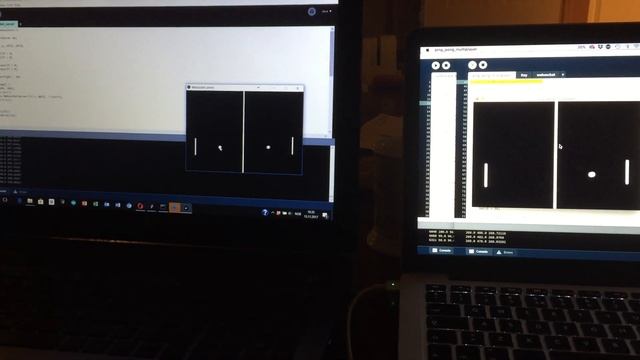 Ping pong multiplayer - made in Processing and WebSocket смотреть онлайн