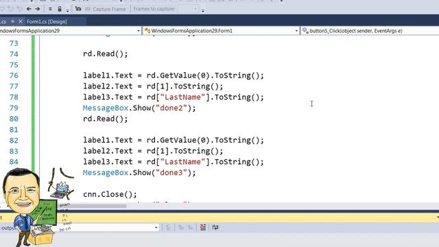 0347 Data Reader Access Database DB C SHARP قاريء بيانات اكسس سي شارب смотреть онлайн