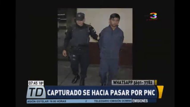 Detienen a hombre que se hacía pasar por policía para cobrar extorsión смотреть онлайн