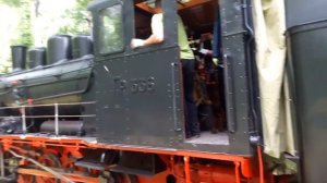 Паровоз ГР-336 начало движения