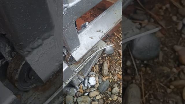 обзор откатных ворот по системе яксель после двух лет использования . смотреть онлайн