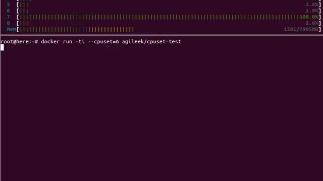 Docker one cpu смотреть онлайн