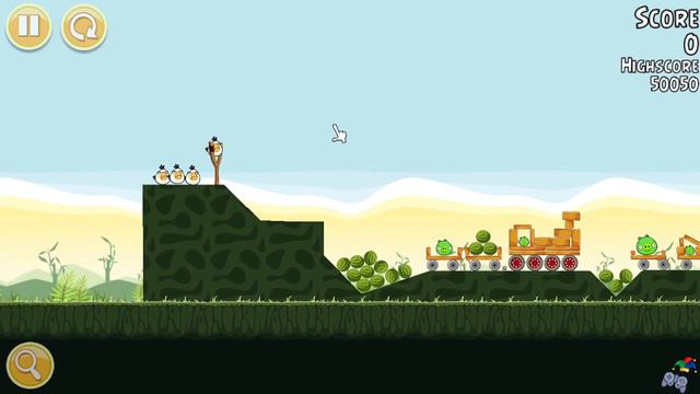 Птички яички и поезд свинок | Шут проходит Angry Birds #35 (уровень 2-14) смотреть онлайн