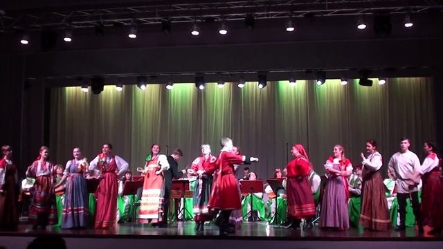 Ансамбль Матица рук. А.Плешаков " Над долиной, долиной" КОМК им. Рахманинова г.Калининград смотреть онлайн