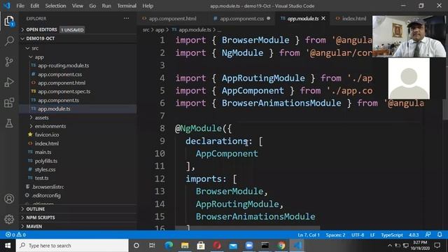 How to use Angular-Material Components From UI Library ? Explained By Sushil. смотреть онлайн