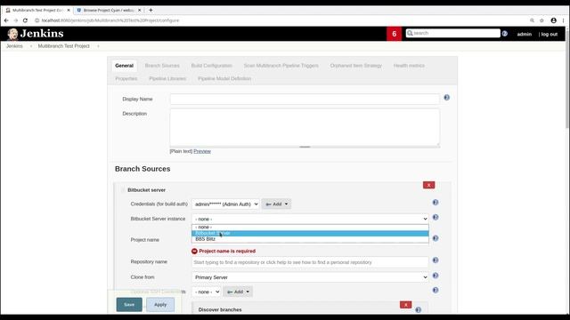Creating a multibranch pipeline with Jenkins and Bitbucket Server смотреть онлайн