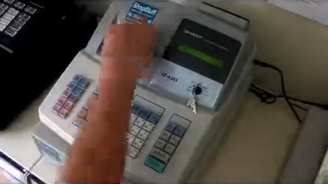 OVER LIMIT Error Sharp XE-A206 / XEA206 Cash Register смотреть онлайн