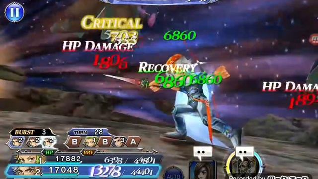 DFFOO Storming The Citadel! Firion Lufenia with Gau, Firion and Gladiolus смотреть онлайн