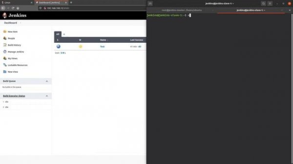 2 - Подключение Linux Agent к Jenkins Master