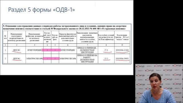 Готовимся сдавать пенсионную отчетность СЗВ СТАЖ, ОДВ 1 смотреть онлайн