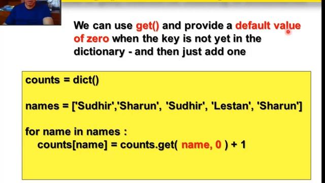python 23 DICTIONARY- 3 Counting смотреть онлайн