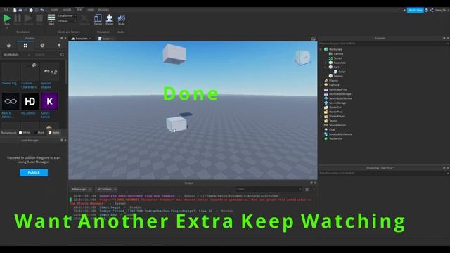How to make a part destroy another part In Roblox Studio (With Extras) смотреть онлайн