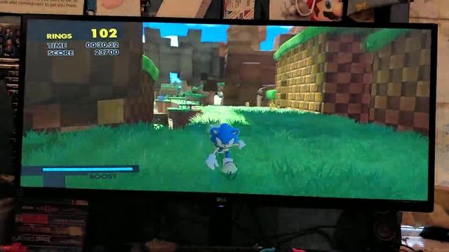 Sonic Forces Demo Gameplay: LG Ultrawide 2560x1080 21:9 (Nintendo Switch) смотреть онлайн