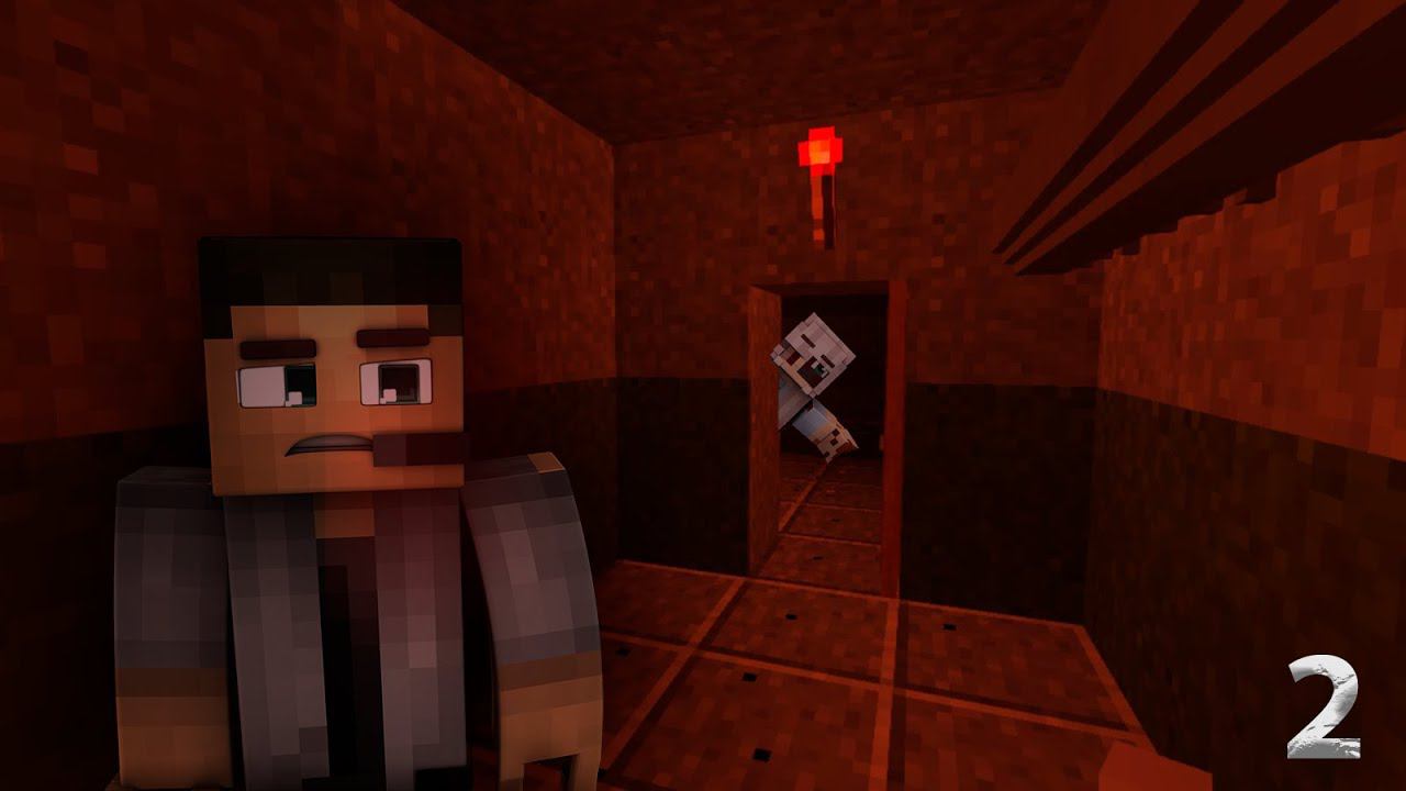 В ПОДВАЛЕ КТО-ТО ЕСТЬ... Minecraft сериал "ПРОКЛЯТЫЙ ДОМ" 2 серия 1 сезон смотреть онлайн