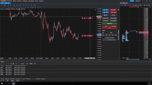 Настройка платформы Tiger Trade