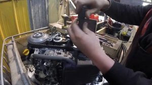 Лодочный мотор  #Honda 40 Итоговый замер компрессии