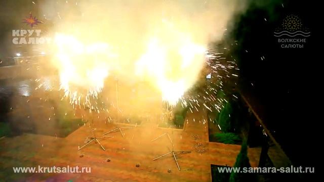 Огненная фигура Камелия малая (вертушка) смотреть онлайн