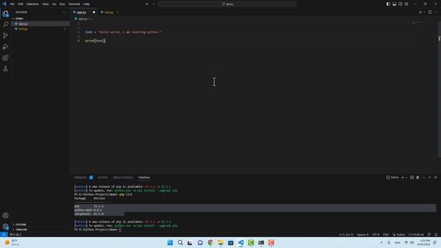 Python For Beginners 06 - Package Manager смотреть онлайн