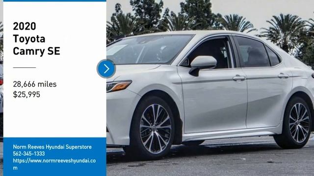 2020 Toyota Camry Cerritos INFINITI - LU363745 смотреть онлайн