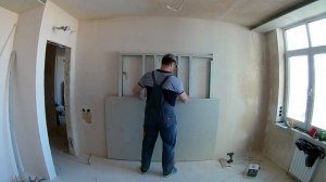 Г/К портал с подсветкой под телевизор .БЫСТРО. Просто