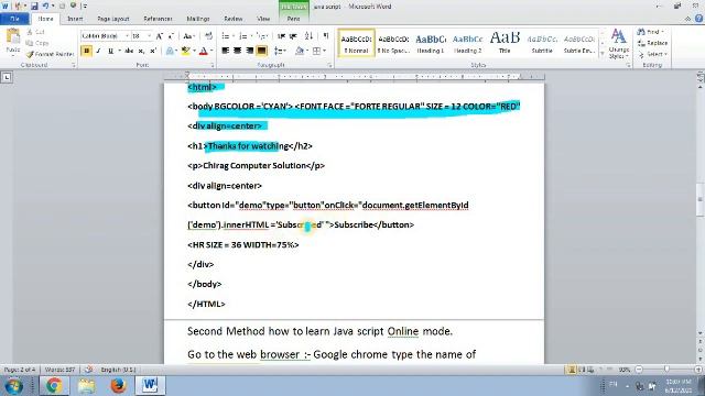 #how to start JavaScript in notepad. смотреть онлайн