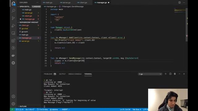 نشست نهم - پیادهسازی WebSocket смотреть онлайн