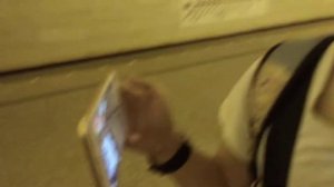 Станция метро Спортивная (я запустил трансляцию с другом)