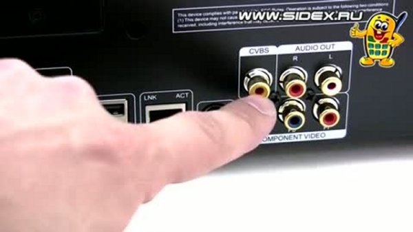 Sidex.ru: Видеообзор HD медиаплеера Popcorn Hour C-200