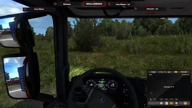 Euro Truck Simulator 2 l ProMods 2.51 l Driving home for Christmas смотреть онлайн