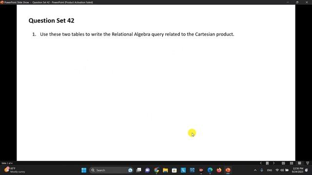 Data Base Task 42 | Create a Relational Algebra Query | 1st Year | Java Institute смотреть онлайн