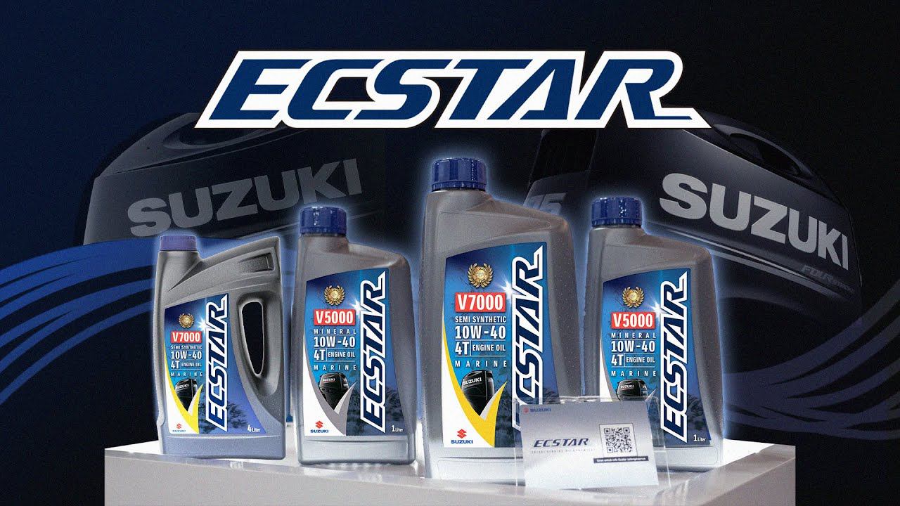 Масло для лодочных моторов SUZUKI ECSTAR V7000 смотреть онлайн