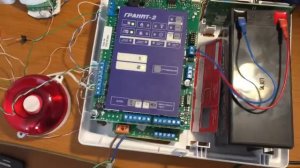 Охрано пожарная сигнализация в коттедж и гараж Гранит 2