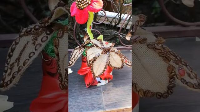 Цветы из кофейных зерен! Coffe Handmade смотреть онлайн