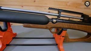 Пневматическая винтовка Дубрава Лесник Буллпап Колба 7.62 мм V4 (580 мм, Орех) видео обзор 4k