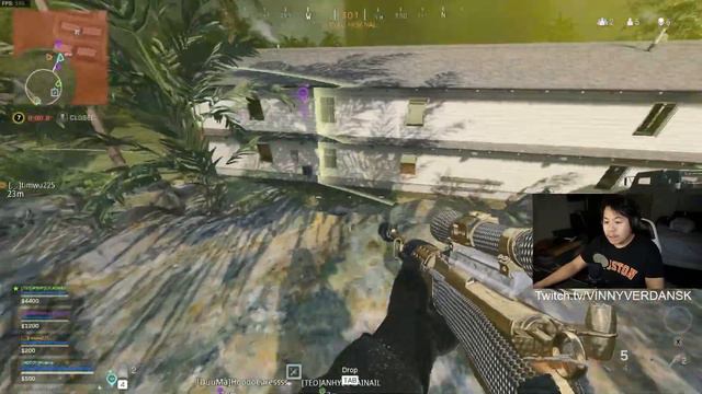 WARZONE - PACIFIC - KSWISS is the META. Best sniper in caldera. Instant TOP 1. смотреть онлайн